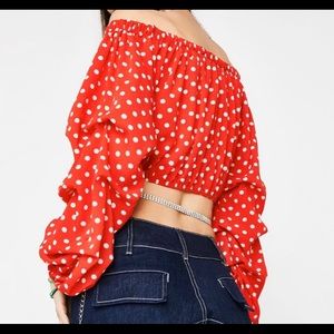 ❌ SOLD ❌ OFF SHOULDER TOP !